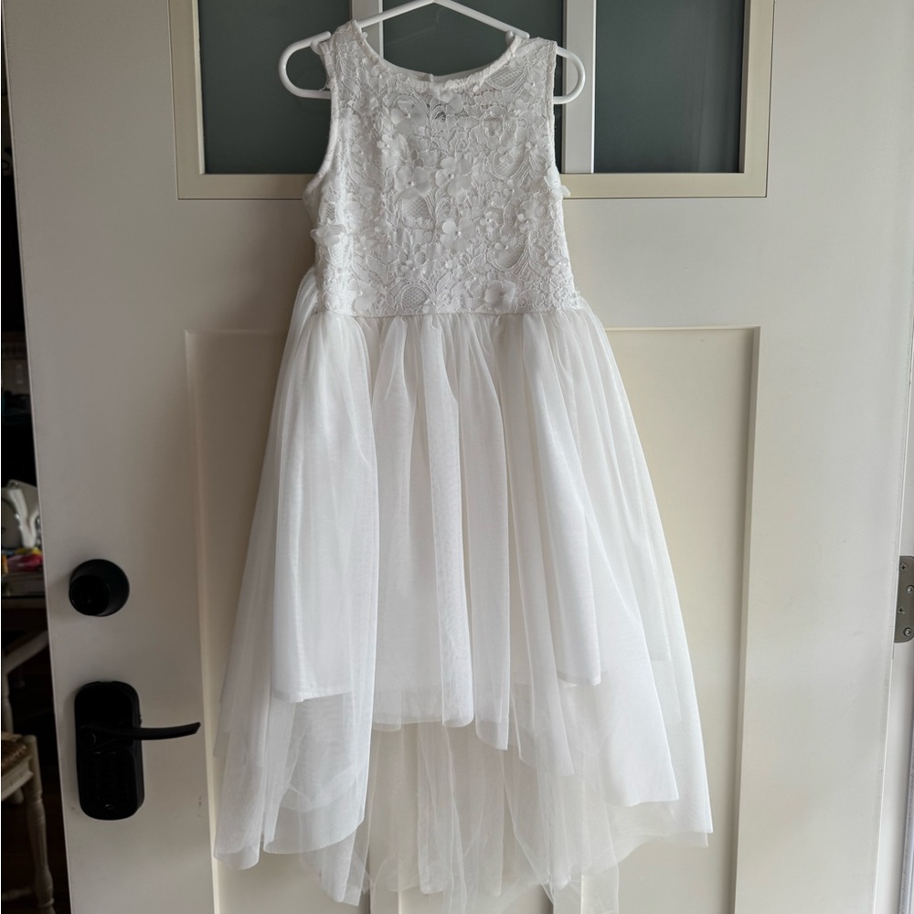 Cat & Jack White Lace Dress